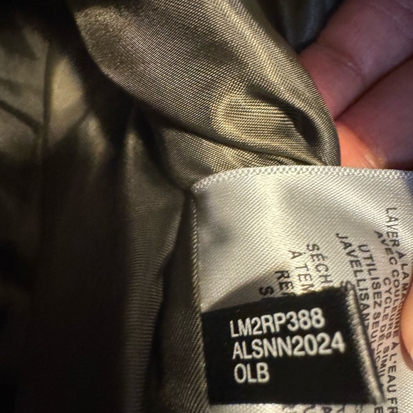 NWT Levi Strauss green guilted full zip jacket women’s medium outdoors - Picture 3 of 11